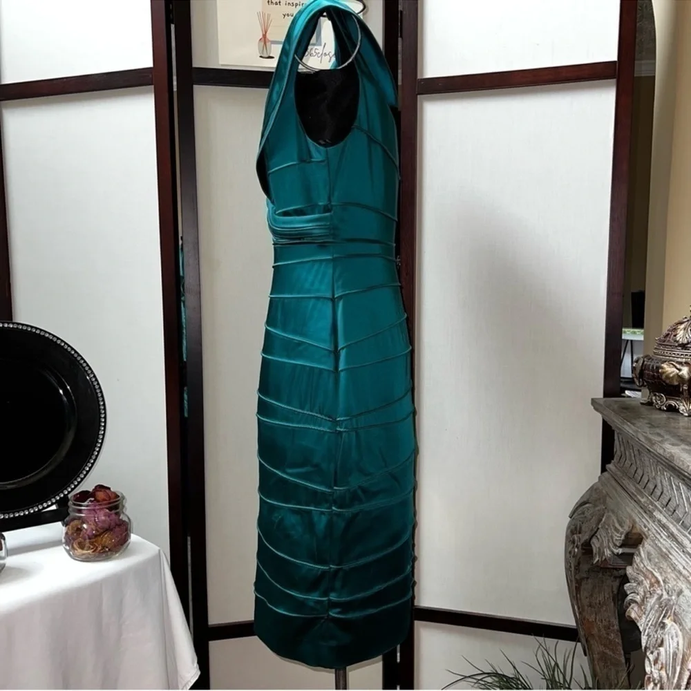 V-neck Draped Dress